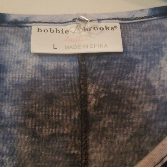 💗🛍SALE Womens Bobbie Brooks tie dye shirt size L - Picture 2 of 6